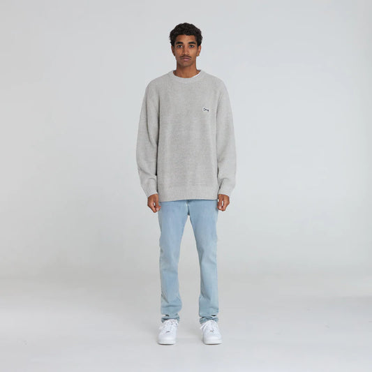 CRATE // Knitted Frankie Crew GREY