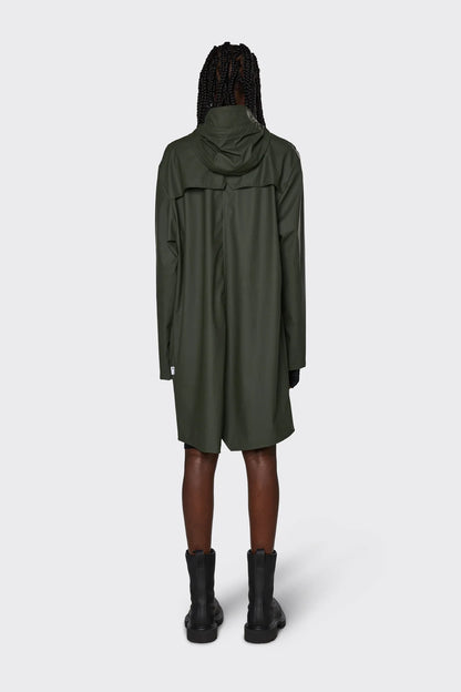 RAINS // UNISEX Long Jacket GREEN