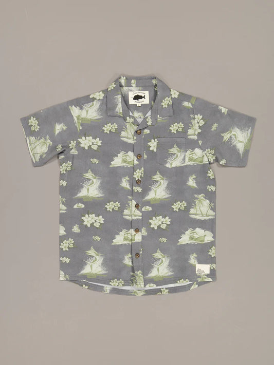 JAF KIDS // Mini Bloom Shirt AGED BLACK
