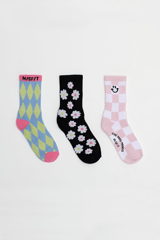 MISFIT // Van Gog 3pk Sock