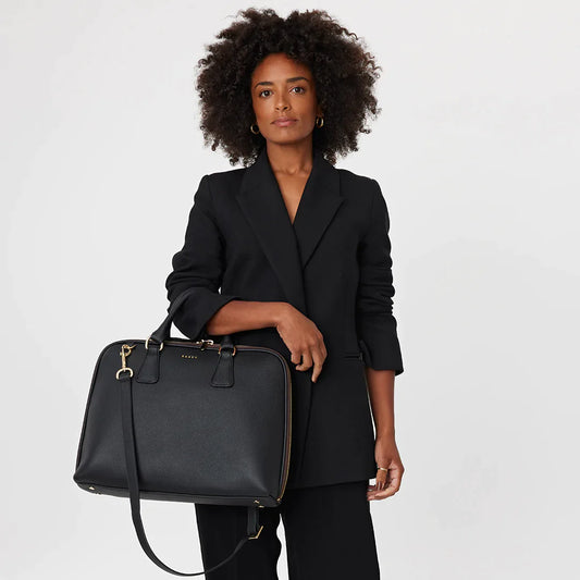 SABEN // Parker Briefcase BLACK