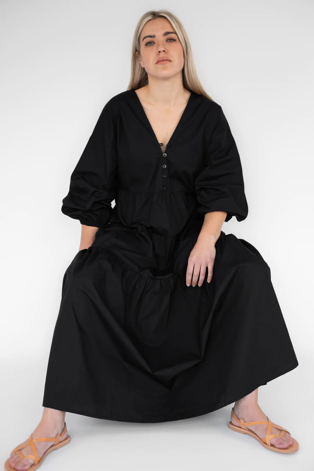 BEIGED // Penelope Dress BLACK