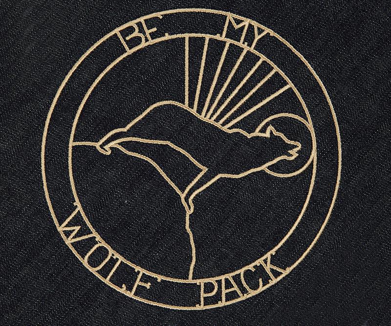 PONY RIDER  //  Wall Banner Wolf Pack