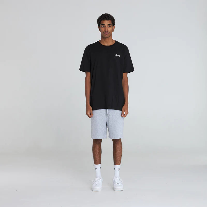 CRATE // Scripted Stamp Tee BLACK