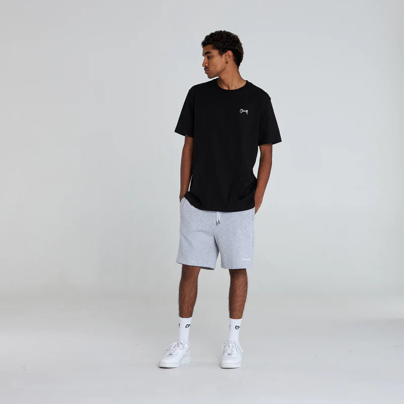 CRATE // Scripted Stamp OG T-Shirt BLACK