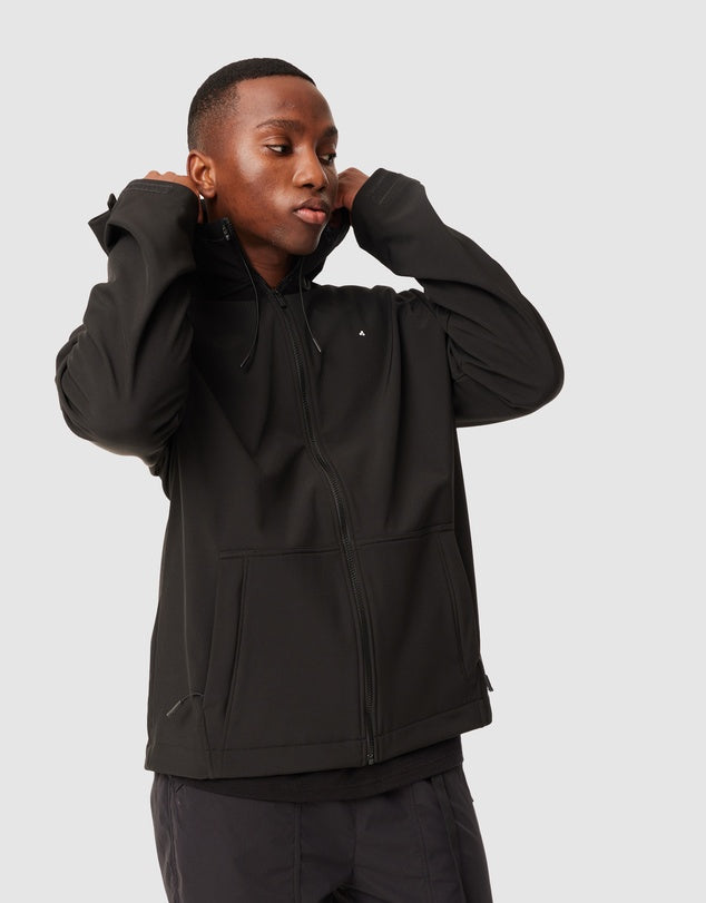 HUFFER // UNISEX Softshell Jacket BLACK