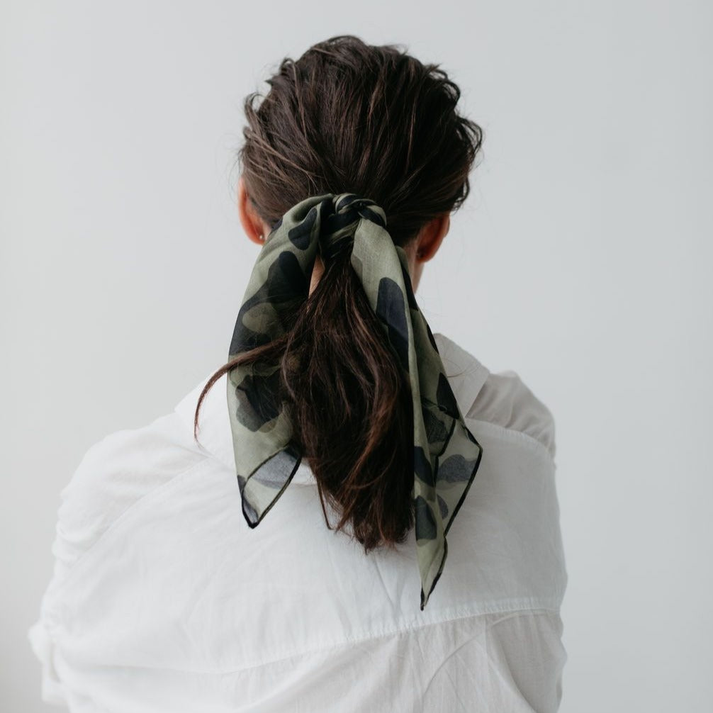 S O P H I E // Mini Scarf WILD OLIVE