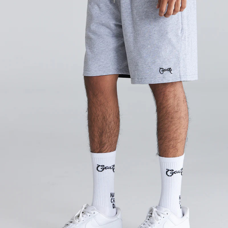 CRATE // Reversible Sweat Shorts BLACK