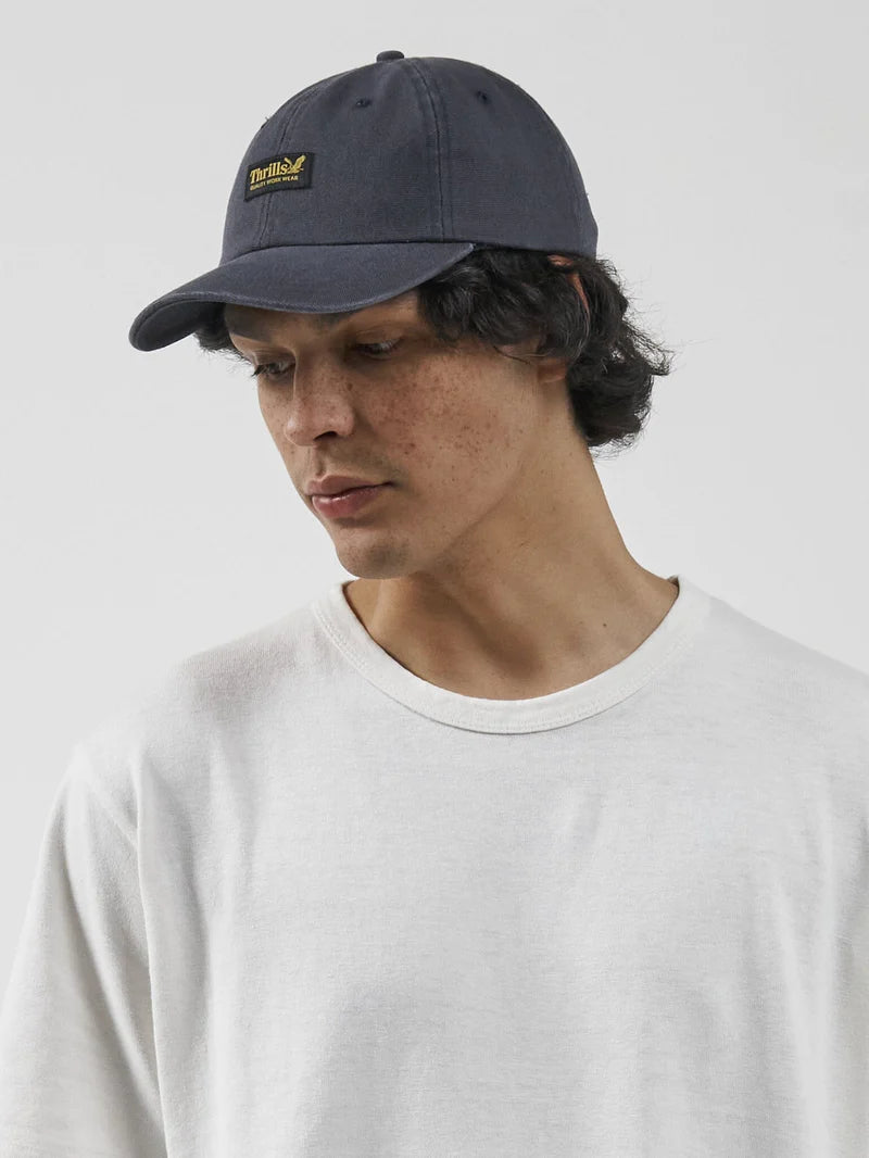 THRILLS // Union 6 Panel Cap PETROL