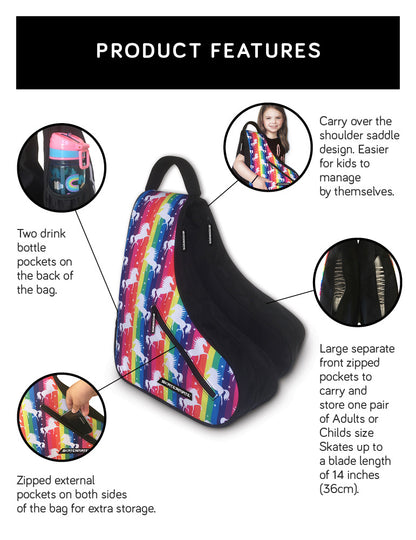 SKATERMATE // Boot Bag UNICORN PRINT