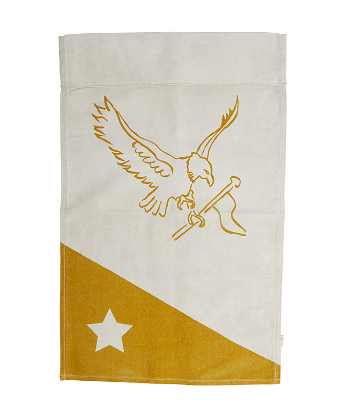 PONY RIDER  //  Wall Banner Seabird Recycled Canvas