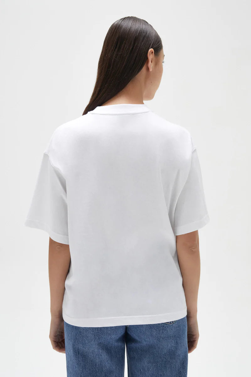 ASSEMBLY LABEL // Womens Organic Established Tee WHITE