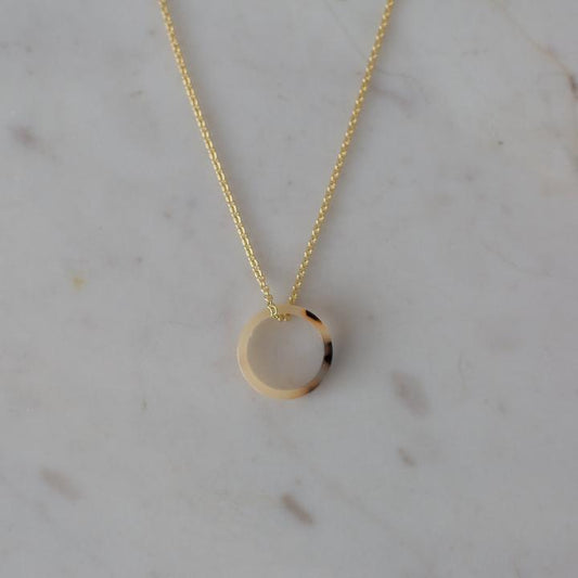 S O P H I E // Tort Necklace GOLD/LIGHT