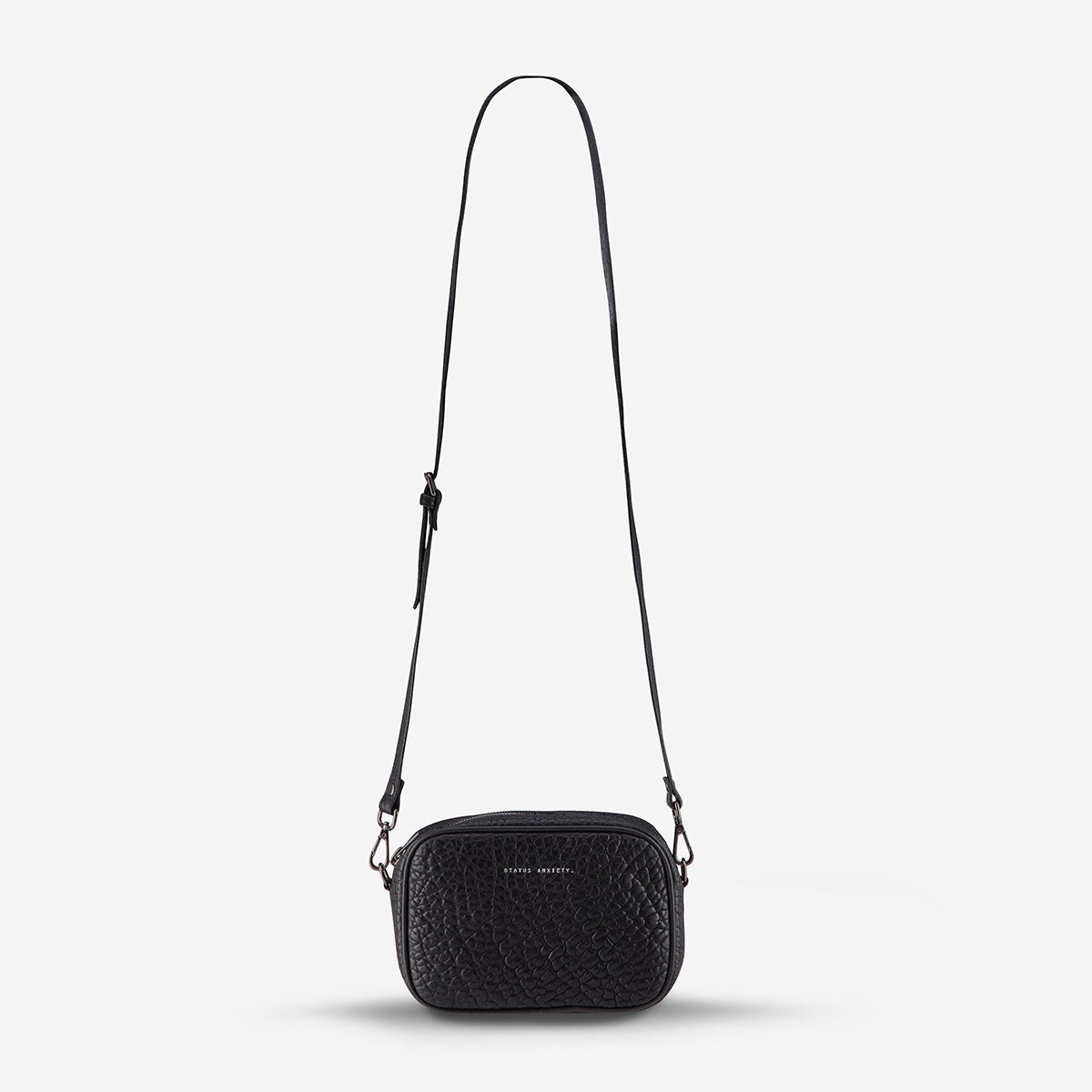 STATUS ANXIETY // Plunder Bag BLACK BUBBLE