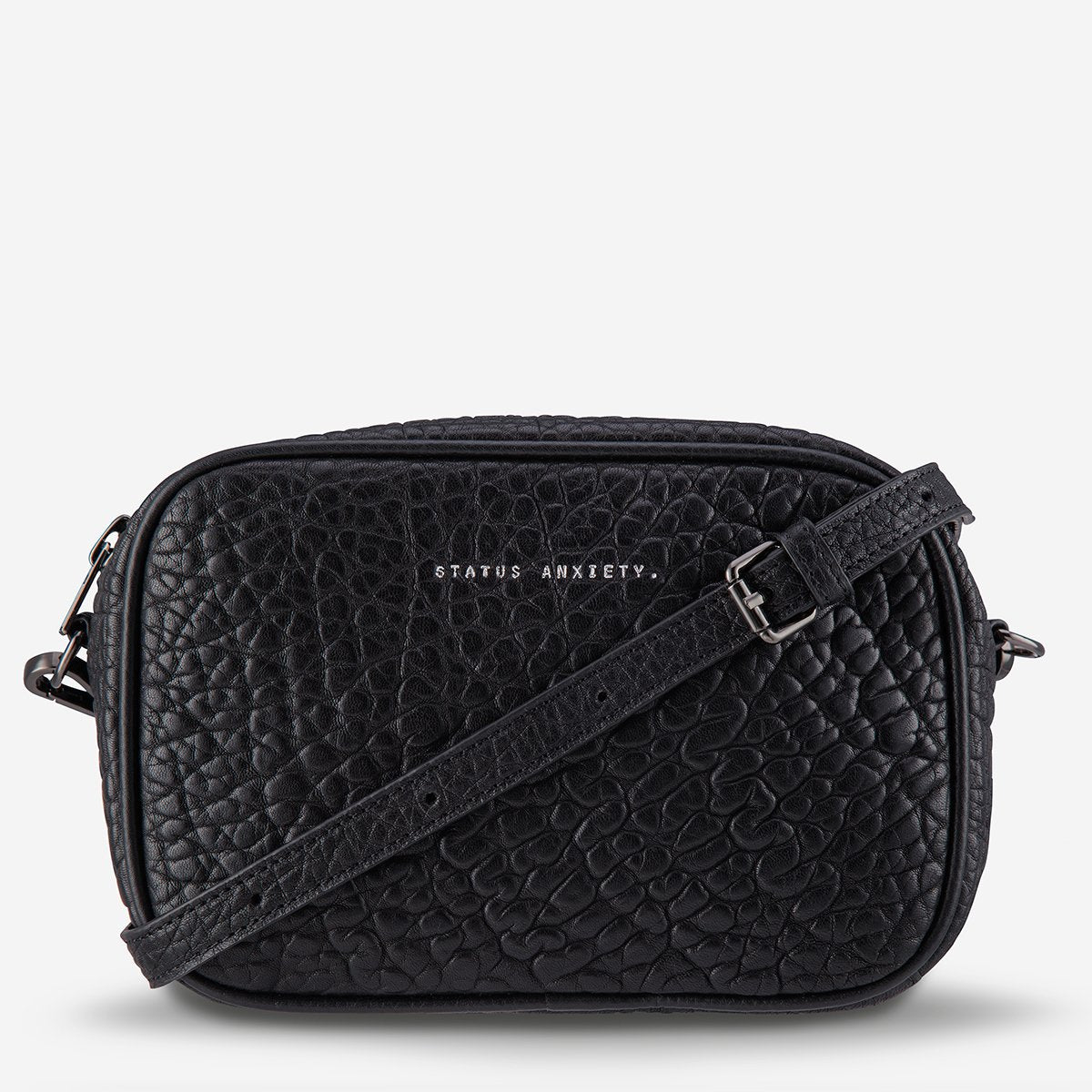 STATUS ANXIETY // Plunder Bag BLACK BUBBLE