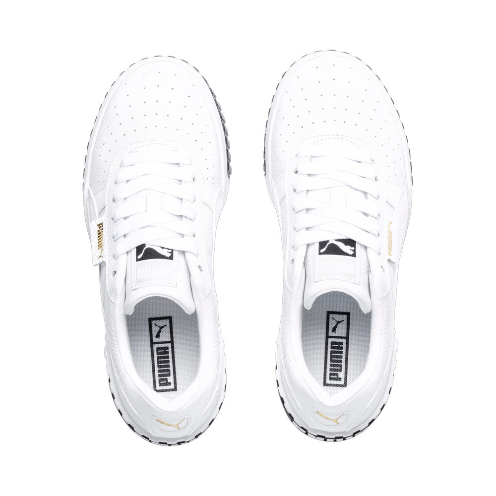PUMA // Cali Classic Women's Sneakers BLACK + WHITE