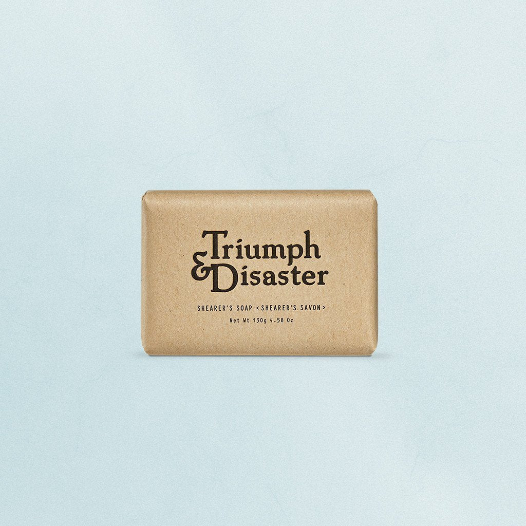 TRIUMPH & DISASTER // Shearer's Soap