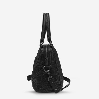 STATUS ANXIETY // Last Mountains Bag BLACK BUBBLE