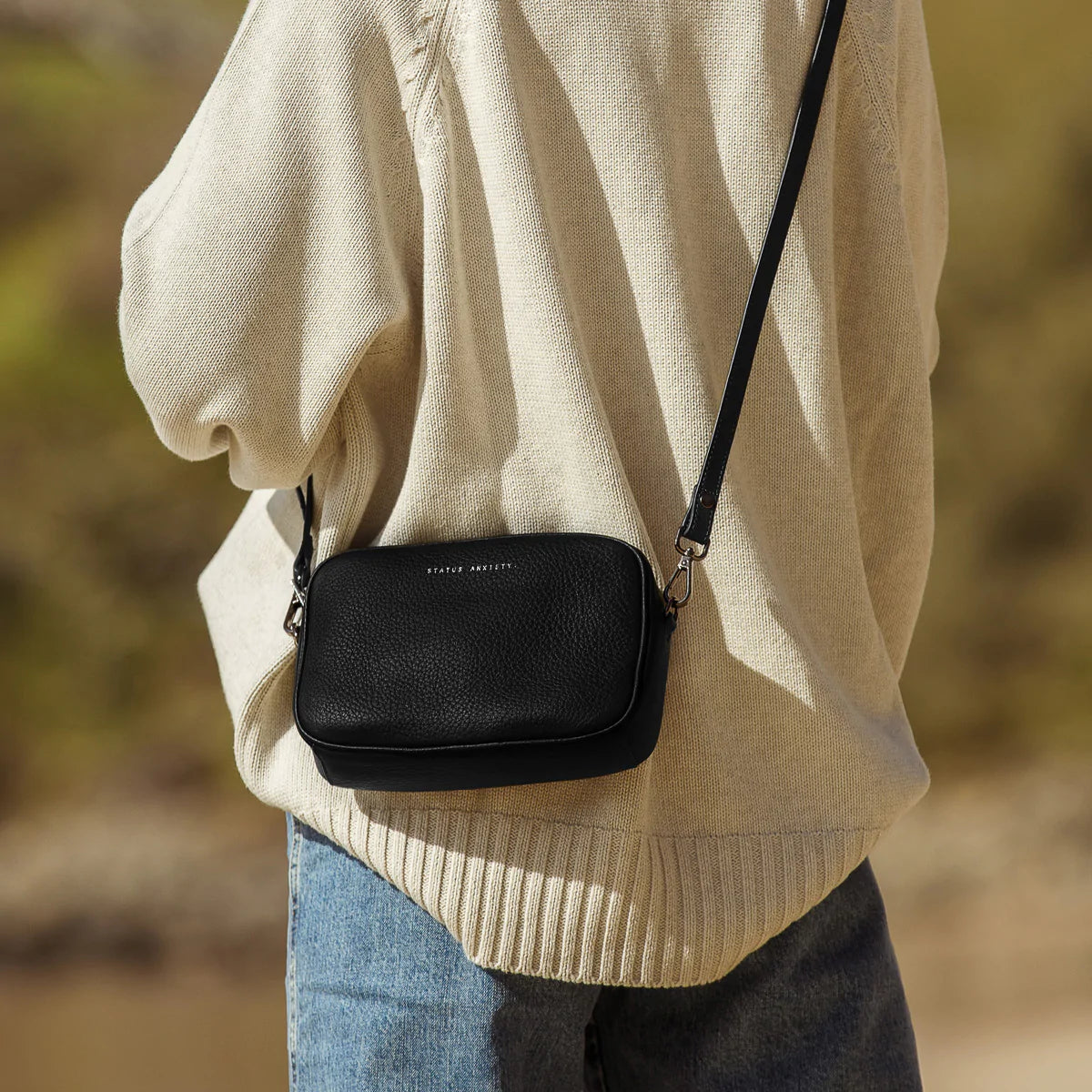 STATUS ANXIETY // Plunder Bag BLACK
