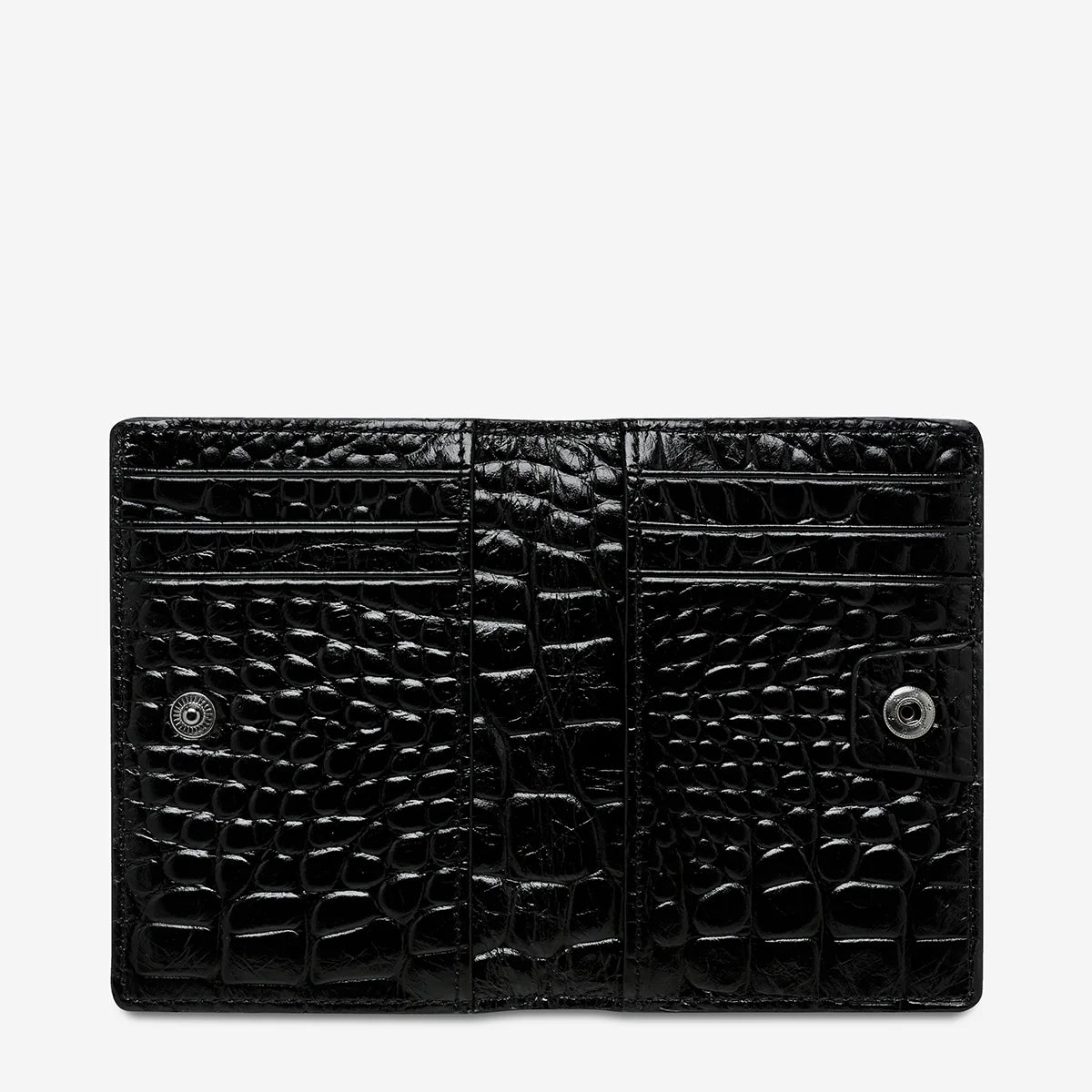 STATUS ANXIETY // Easy Does It BLACK CROC EMBOSS
