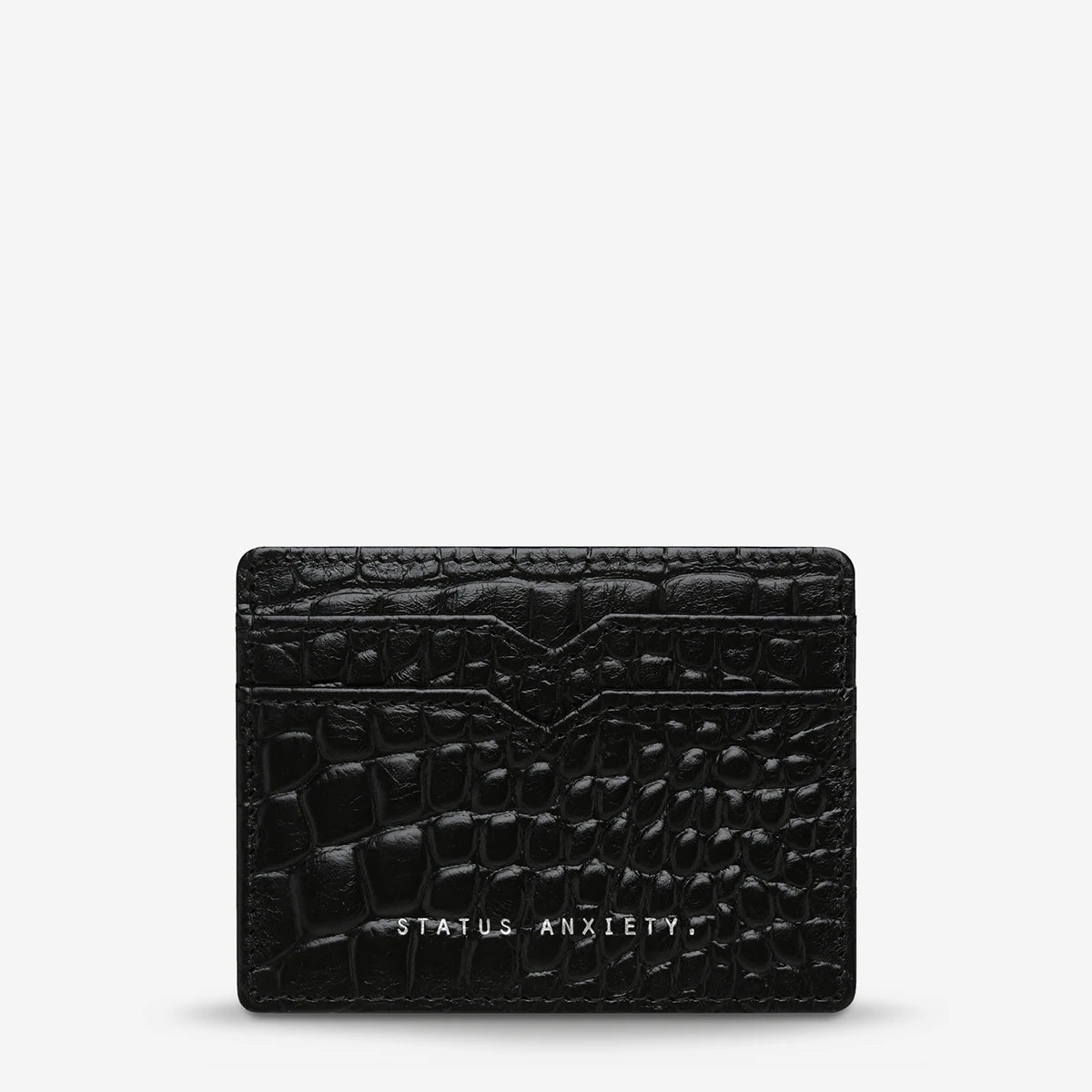 STATUS ANXIETY // Together For Now BLACK CROC EMBOSS