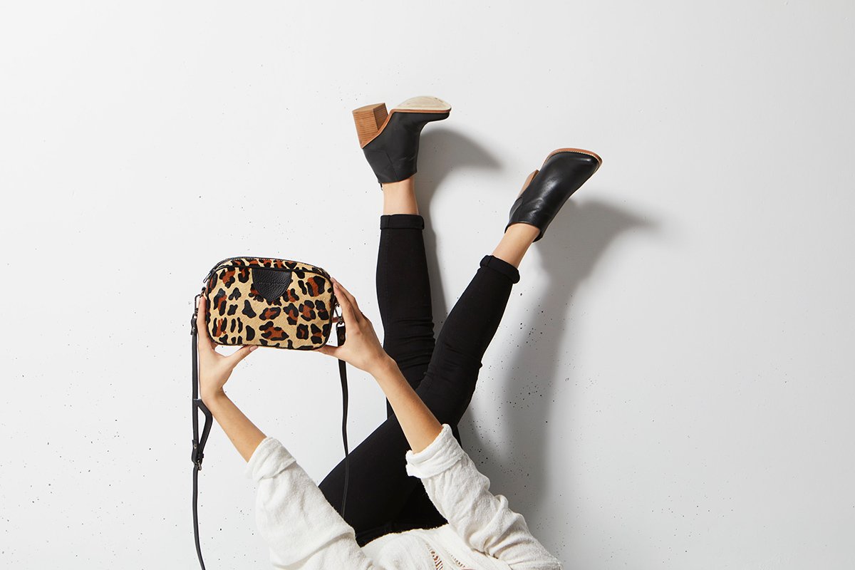 STATUS ANXIETY // Plunder Bag LEOPARD