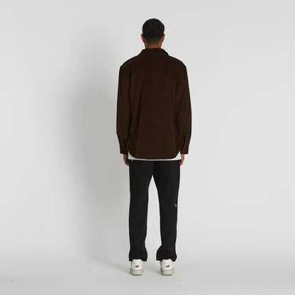 CRATE // Mason Cord Shirt BROWN