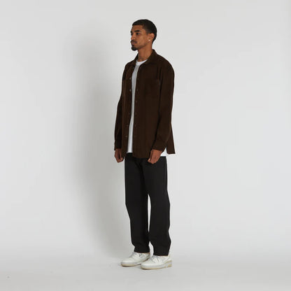 CRATE // Mason Cord Shirt BROWN