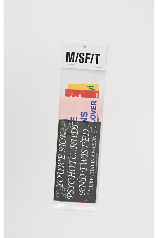 MISFIT // Bumpered Colour Sticker Pack MULTI
